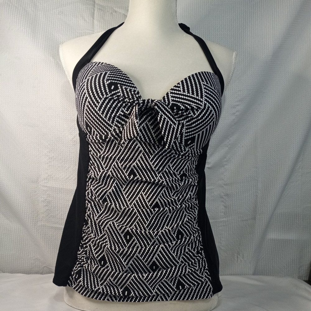 Womens tankini top  tropical escape